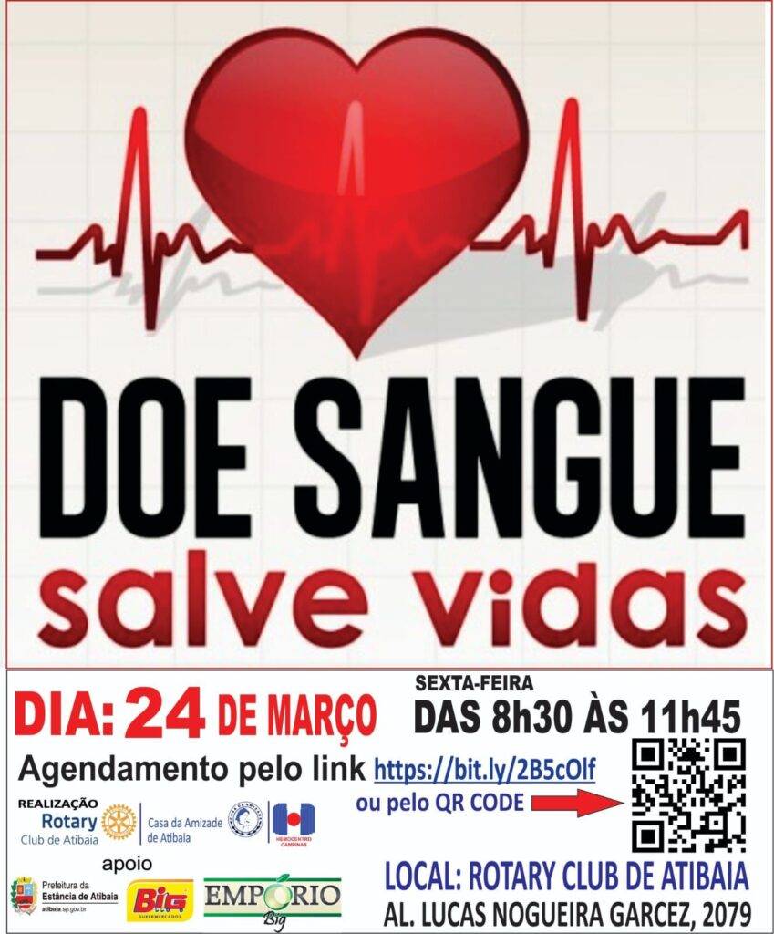 Isaias Atibaia Doe Sangue